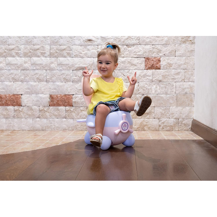 Дитячий туалет - горщик-літак для дітей, тренажер для туалету, ергономічне сидіння, м&39яка поліуретанова подушка, захист від бриз