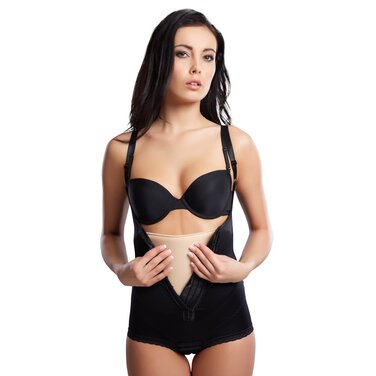 Високоякісна компресійна підкладка для післяопераційної підтримки та лікування лімфедеми (бежевий, L-XL) L-XL Skin