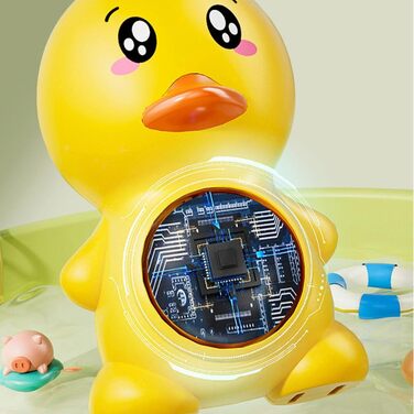 Термометр для ванни для дитини, плаваючий термометр для дитини, з датчиком температури води, точний дисплей температури, плаваючий