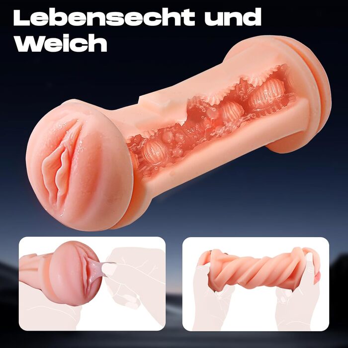 Електричний мастурбатор Chelsiekink для чоловіків, з подвійною вібрацією, 9 режимів, набір з аксесуарами