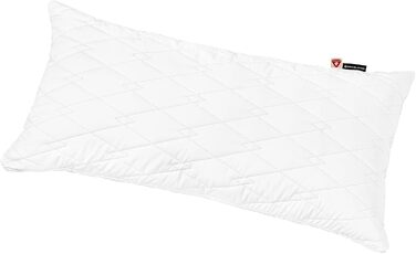 Подушка Centa-Star Royal, 40 x 80 см, волокна Primaloft Bio з кульками, змінний наповнювач, із застібкою-блискавкою, Oeko-Tex Standard 100 Клас 1