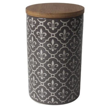 Банка для зберігання Limited Edition 0,7 л, сірий візерунок