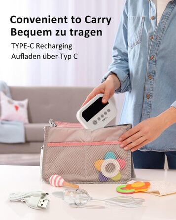 Дитячий електричний назальний аспіратор. Електричний назальний аспіратор для немовлят. 9 сил всмоктування.