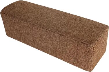 Гойдальний підлокітник для дивана, опорна подушка, поперекова подушка для дивана, ергономічний підлокітник дивана-бустера, підголівник дивана для крісла, вітальня, читання, дім, ліжко, коричневий