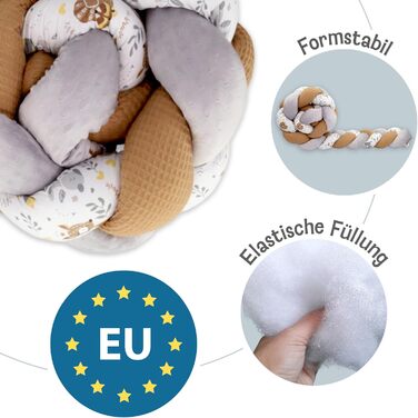 Дитяча м'яка подушка дитяча подушка прикраса 200 см - пухнаста декоративна подушка дитяча кімната дитяча подушка декоративна подуш