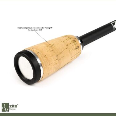 Вудка Zite Fishing UL/Вудка для лову форелі 190 см 2-5 г Вудка для лову форелі з блешнею Ультралегка спінінгова вудка з корковою ручкою для лову окуня та форелі, Вудка, Спінінгові вудки, Вудка для лову форелі, Вудка для лову форелі з котушкою