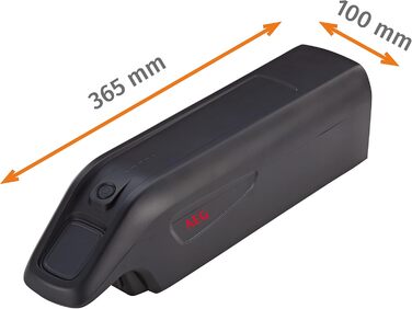 Акумулятор Prophete для електровелосипеда, літій-іонний AEG для нижньої труби 36 В, 10,4 Аг (374 Втгод), сумісний з CAN V2.5, підходить для електровелосипедів