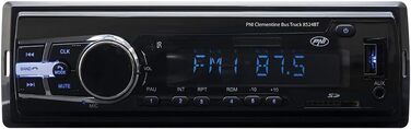 Радіо MP3 плеєр Автомобільний PNI Clementine Bus Truck 8524BT 4x45w, RDS, 12 В/24 В 1 DIN CU SD, USB, AUX, RCA SI Bluetooth 24 Вольт одинарний