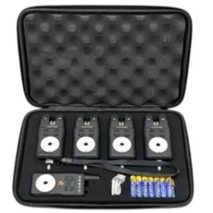 Набір сигналізаторів GLADIATOR RF698 4+1 Black з пейджером