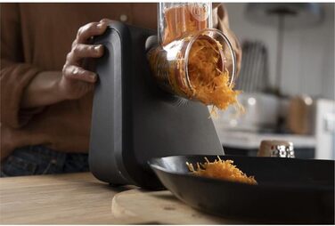 Терка для поваги Tefal MB77EN Двигун 200 Вт 3 різні конусні насадки Еко-дизайн 9 переробленого пластику Чорний