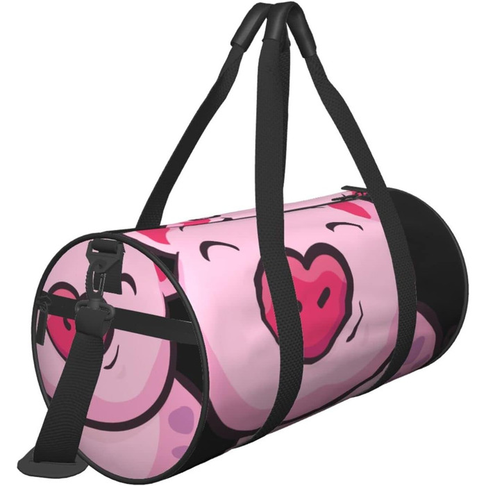 Дорожня сумка Посмішка Рожевої Свинки, спортивна сумка для чоловіків та жінок, сумка-мішок, спортивна сумка