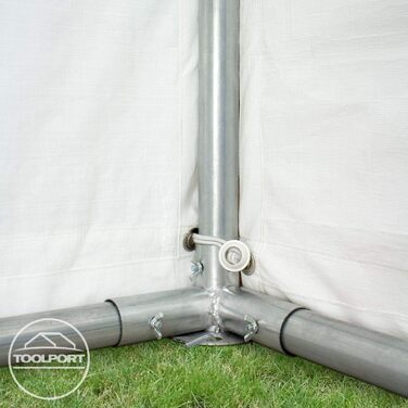 Намет для вечірок, шатер, 6x12 м, білого кольору, професійний брезент PE 550 N, водонепроникний, захист від ультрафіолету з каркасом на землі, садовий намет