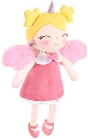 М&39яка тканинна лялька GAGAKU 40 см. Єдиноріг, ляльки-охоронці, подарунок на хрещення, подарунки на хрещення для дівчаток. М&39як