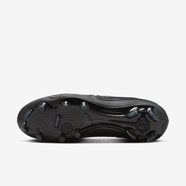 Футбольні бутси Nike Unisex Legend 10 Pro FG, чорні/чорні/темно-сині, 40.5