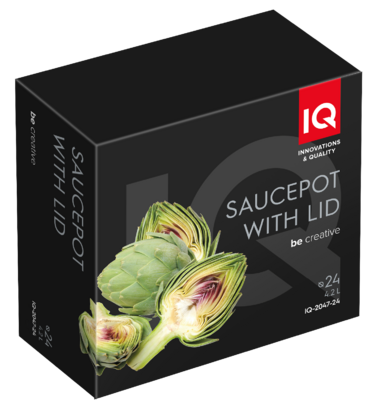 Каструля 24 см 4,2 л Be Creative IQ