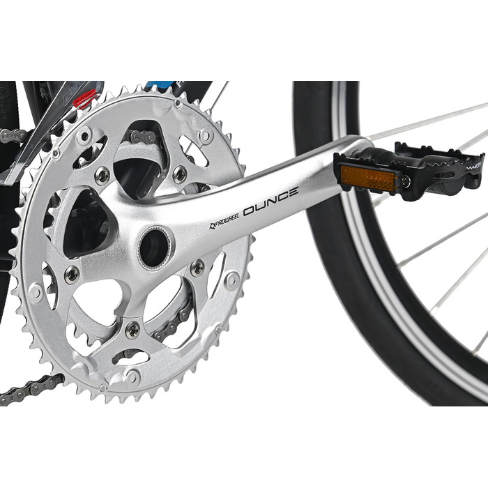 Велосипед WYLD Racing 28&39&39 Whirlwind 70 Black 14 передач Чорний 60 см