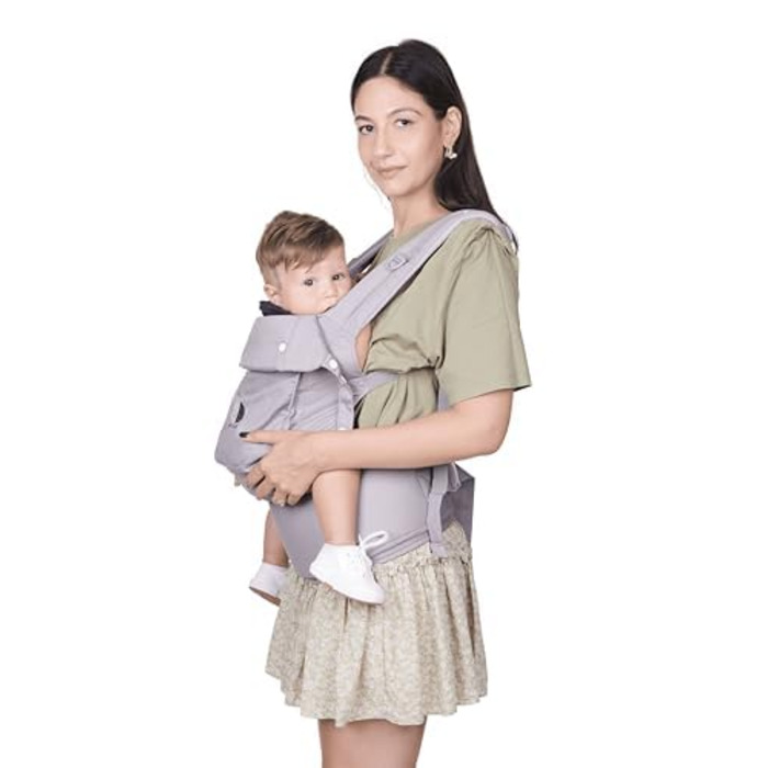 Ергономічна переноска для новонароджених 3 положення від 4 місяців до 18 кг версія 2.0 Marusipio Carries Сумка для немовлят 100 ба