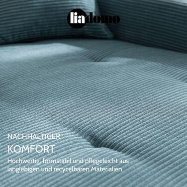 Диван Hilary Graphite, сучасний кутовий диван, вельветова оббивка сірого кольору, шезлонг для правого боку, зручний диван, легко чиститься та має стабільні розміри, металеві ніжки, L-подібний диван, зроблено в Європі, шезлонг для правого боку, графіт