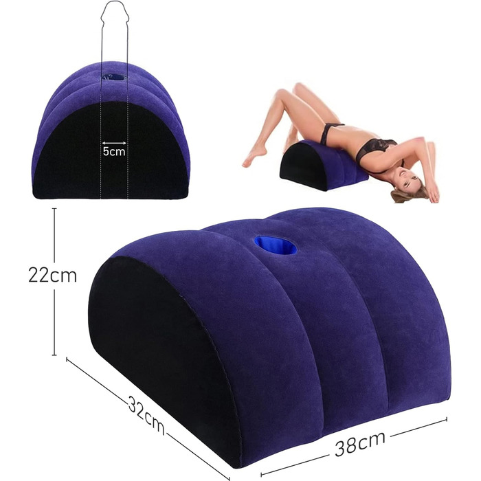 Багатофункціональна надувна подушка Sex Travel Pillow Bedroom Sex Furniture for Pars Women