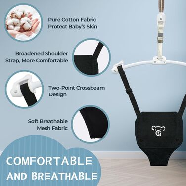 Дитячий стрибун з дитячою гойдалкою та рамою гойдалки, дитячою шезлонгою та гойдалкою, дитячою гойдалкою та дверним стрибком Дитяча та гойдалка на відкритому повітрі (M)