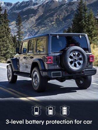 Компресор FOHERE 45L cool box, електричний холодильник, 12В/24В/220-240В з режимом ECO, портативний електричний холодильник, що ох