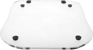 Розсувна дошка vhbw, сумісна з кухонним комбайном Kenwood Cooking Chef XL - Акрилове скло, 34,2 x 29 см