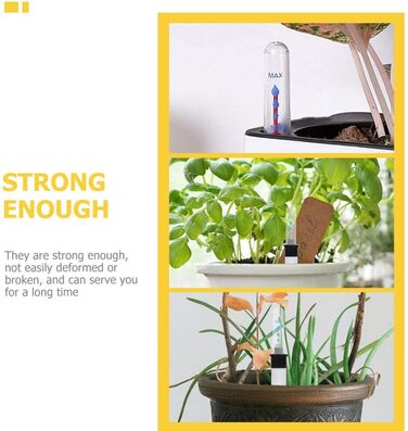 Індикатор рівня води Рослини Гідропонний індикатор рівня води Індикатор поливу Кімнатні рослини (18 см, 30 см), 8 шт.