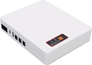 Міні-UPS акумуляторна батарея 20800 mAh, джерело безперебійного живлення для роутера, модему, камери відеоспостереження з кількома вихідними портами, DC, USB Type-C вихід (EU-штекер)