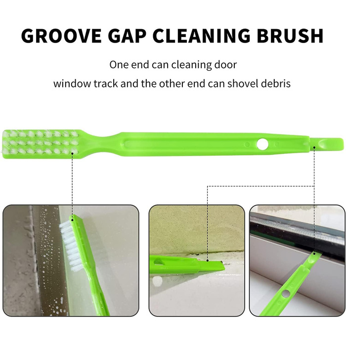 В 1 набір щіток для чищення затірки щітка для чищення затірки та щілин щітка для глибокого чищення підлоги в душових кімнатах, ван