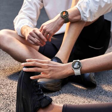 Розумний годинник Samsung Galaxy Watch7, фітнес-годинник, фітнес-трекер та трекер активності, 40 мм, Bluetooth, кремовий, вкл. 36-місячну гарантію виробника, кремовий чохол 40 мм, Bluetooth S/M - для обхвату 130-180 мм