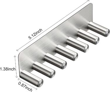 Електрична зубна щітка тримач голівки з нержавіючої сталі прикріплюється щіткотримач для 6 електричних головок щітки для ванної кі