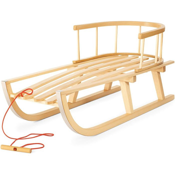 Санки IMPWOOD, дерев'яні, зі знімною спинкою, 100 кг