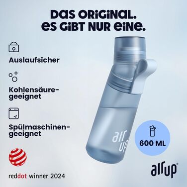 Повітряна пляшка Gen2 Starter Set Original, включаючи стручки з 5 смаками I пляшка для пиття 600 мл зі смаком, без цукру I можна м