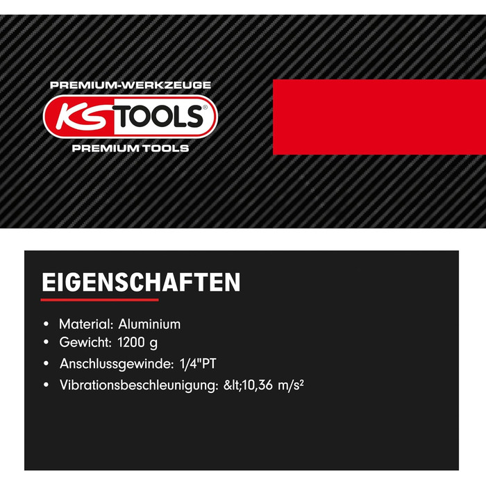 Високопродуктивний ударний гайковерт стиснене повітря miniDEVIL 1/2 515.1315 I 3-кратний попередній вибір крутного моменту 210, 50