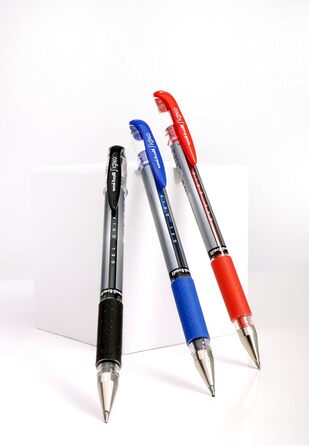 Мм Наконечник 0,5 мм Ширина ходу 12 шт. Чорний Чорний Гель, 151S SigNo Gel Rollerball Comfort Grip 0,7