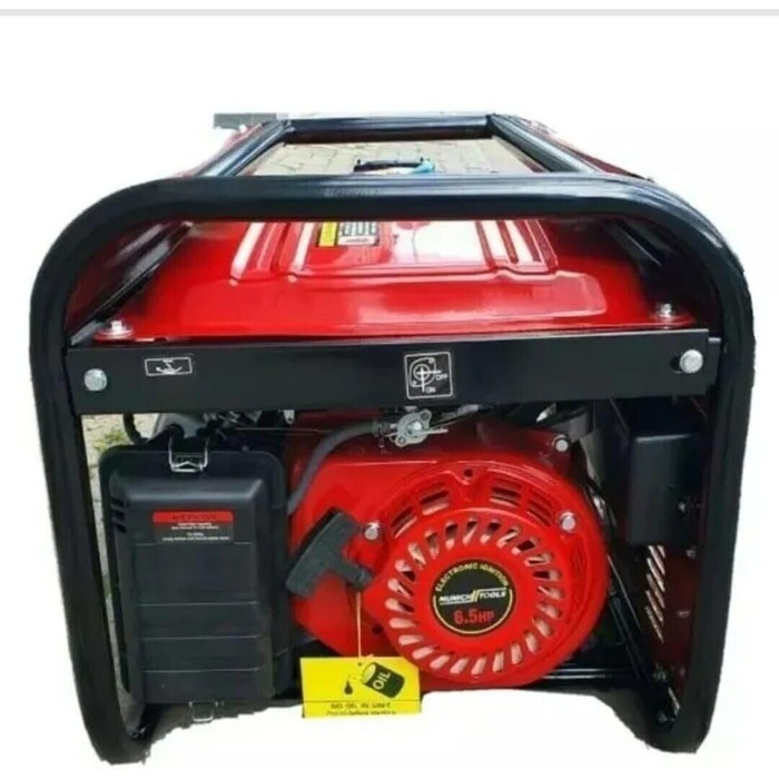 Аварійний генератор PK6500W 3.0kW 230V / 380V безперервної потужності аварійний генератор живлення 4-тактний НОВИЙ тяговий стартер 6500WE 6.5HP 65db