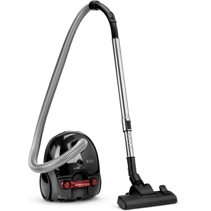Пилосос з мішком Clatronic BS 1300 N, 700 Вт, 5-рівнева система мікрофільтрації, антрацит (Модель 2024)