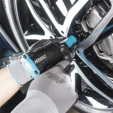 Пневматичний ударний гайковерт HAZET 9012M I Макс. Крутний момент відкручування 1100 Нм, квадратний привід 12,5 мм (1/2 дюйма) I Н