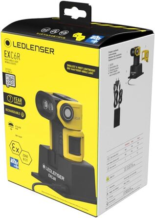 Ліхтар Ledlenser EXC6R Atex, Зона0, акумуляторний