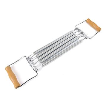 Еспандер для грудей, пружинний тренажер для м&39язів з регульованою пружинною планкою для домашніх тренувань, тренувань у тренажерному залі, нарощування м&39язів та силових тренувань