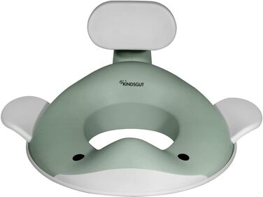 Сидіння для унітазу Kindsgut Whale для дітей, дружній до дитини дизайн у вигляді кита, у ніжних сучасних кольорах, підходить для д