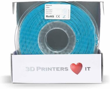 Мм Блакитний Світлий 1кг високоякісна нитка для 3D-друку, легко друкується, ідеально підходить для моделей та прототипів, 3D PLA 1.75