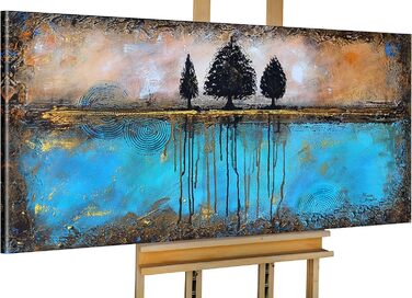 Моніка Мірафьорі I 100 РУЧНИЙ РОЗПИС I Картина Бажання 100х50см Картина Ручний розпис Акриловий живопис Дуже великий акриловий жив