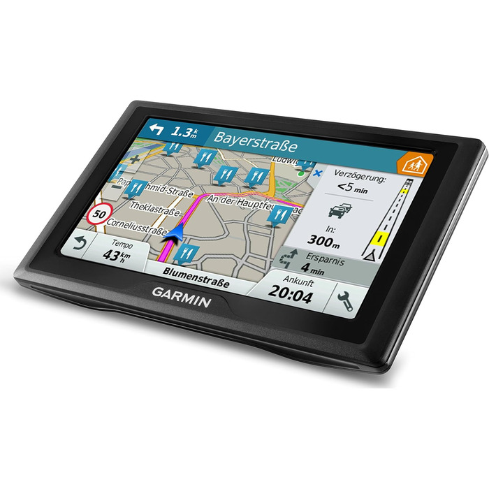 Навігаційний пристрій Garmin Drive 40 LMT CE - довічне оновлення карт, преміум-ліцензія на дорожній рух, сенсорний екран 4,3 дюйма (10,9 см) 4,3 дюйма (з інформацією про дорожній рух) Центральна Європа Single
