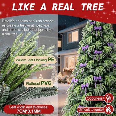 Різдвяна ялинка зі снігом 150 см Soontrans