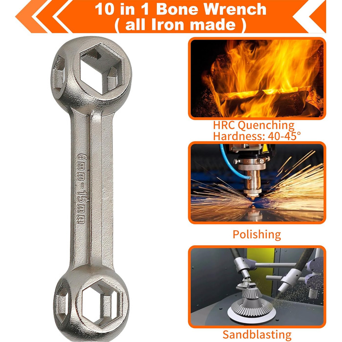 Інструменти для велосипеда MatyKit для накачування CO2 та комплект ключів із заліза