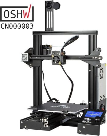 Офіційний 3D-принтер Creality Ender 3 із повним відкритим вихідним кодом із функцією друку резюме Розмір друку 3D-принтера своїми