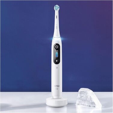 Електрична зубна щітка Oral-B iO Series 8, акумуляторна, з учною ручкою, 1 щіткою та 1 дорожнім кейсом