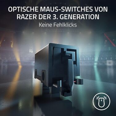 Легка бездротова ергономічна кіберспортивна миша (63 г, оптичний сенсор Focus Pro 30K, перемикач миші Gen-3, бездротовий зв'язок H