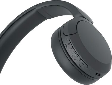 Бездротові Bluetooth-навушники Sony WH-CH520 - до 50 годин автономної роботи зі швидкою зарядкою, модель навушників - чорний Чорни